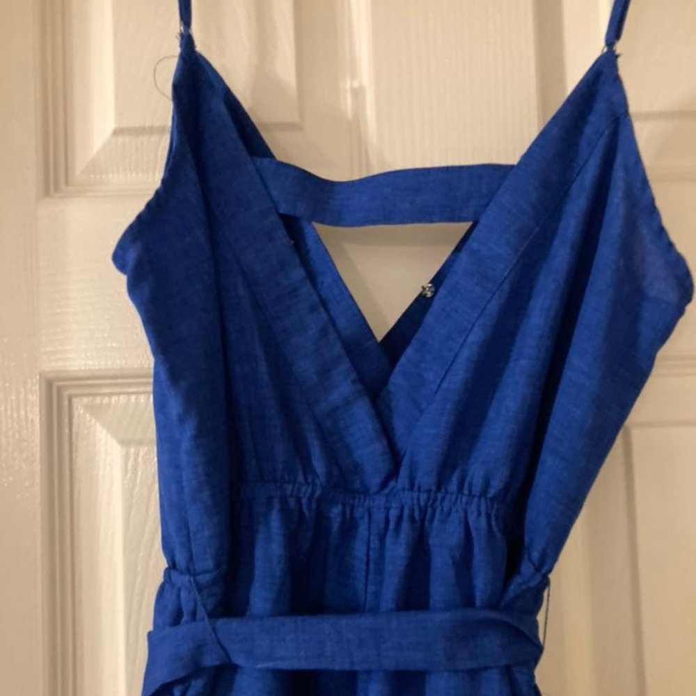Surplice Wrap Jumpsuit